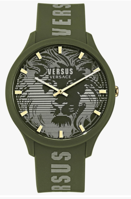 Versace Men's Luxury Stainless Steel Watch with Chronograph
