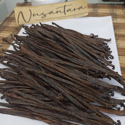 Vanilla Beans Grade B Tahitian good for Extract 1 Lb (456 grams),+140 pods