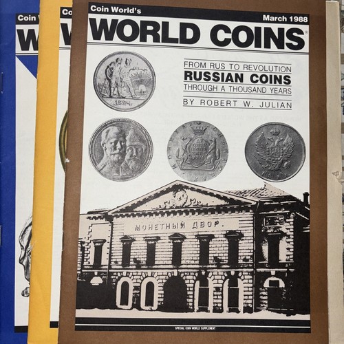 1988 Coin World’s Coin Supplement Jan-Nov Canada, Australia, Olympics & More - Picture 5 of 13