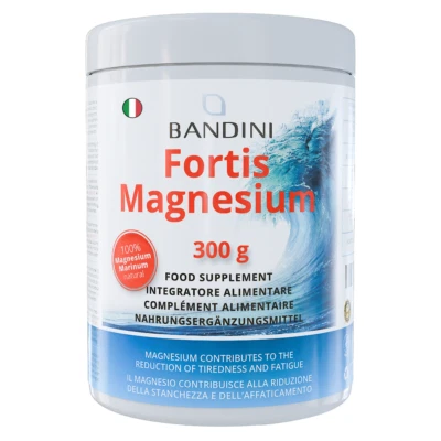 Bandini® FORTIS MAGNESIUM 300gr Vegan - Riduzione stanchezza e affaticamento