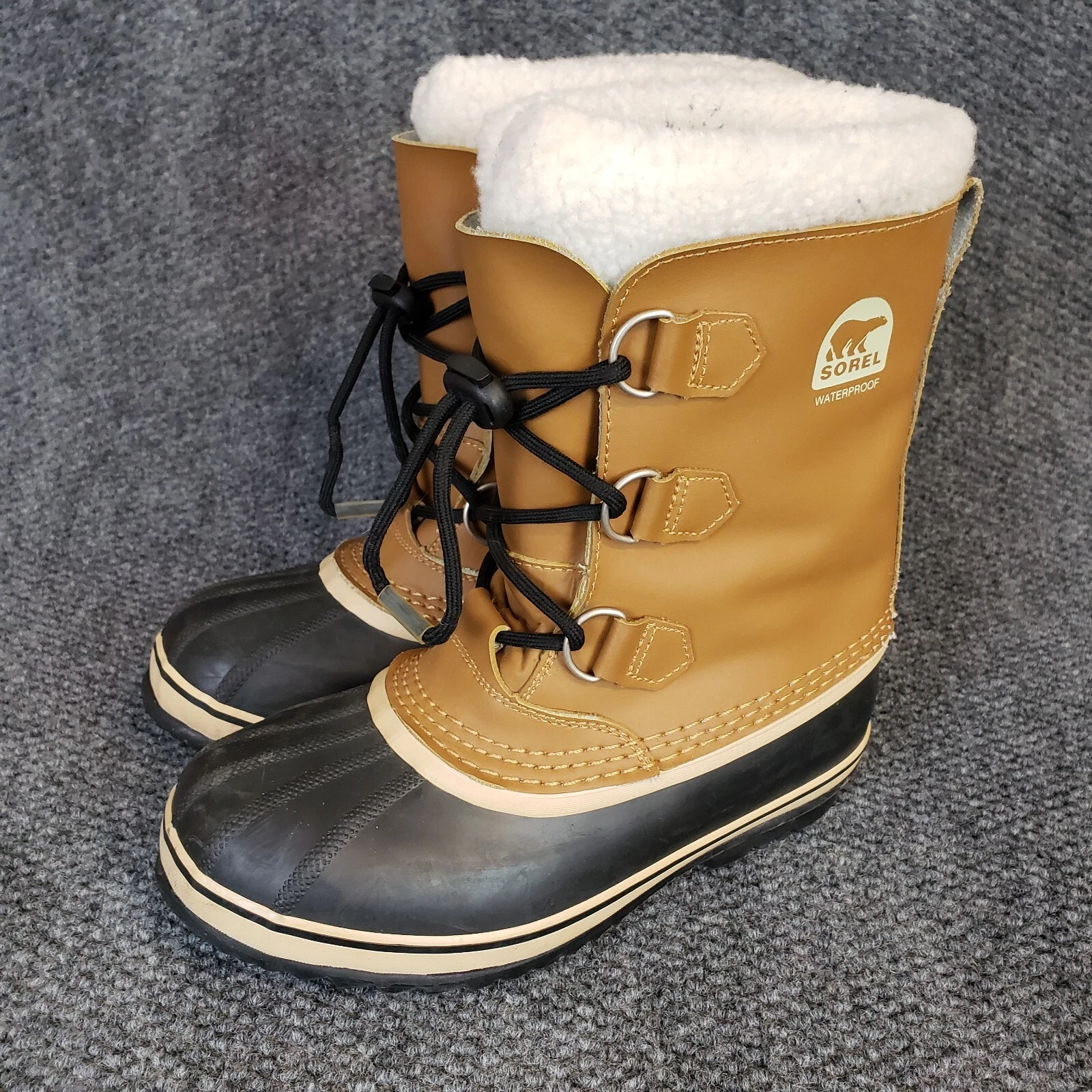 SOREL Men's Size 5 Winter Carnival Camel Brown Snow Boots
Opens in a new window or tab