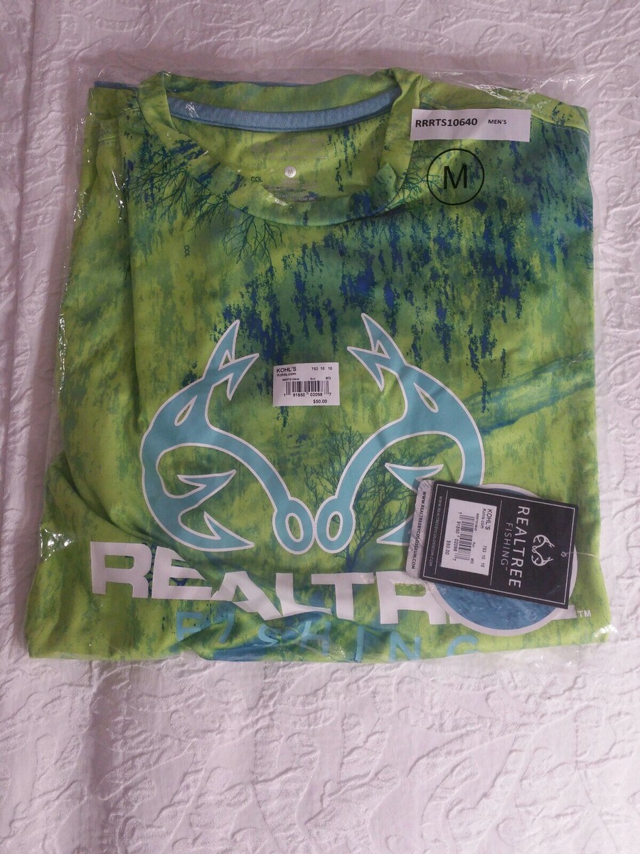 Realtree Cast Performance Wind Shirt, Size: Medium, Retail $50 NEW