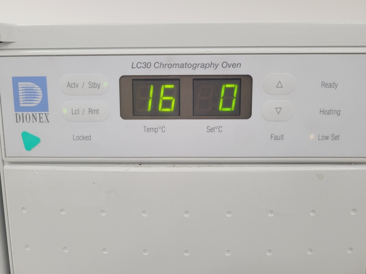 Dionex Ion Chromatography System AS40, CD20, GP50, LC30 Lab Dionex Ion Chromatography System AS40, CD20, GP50, LC30 Lab
