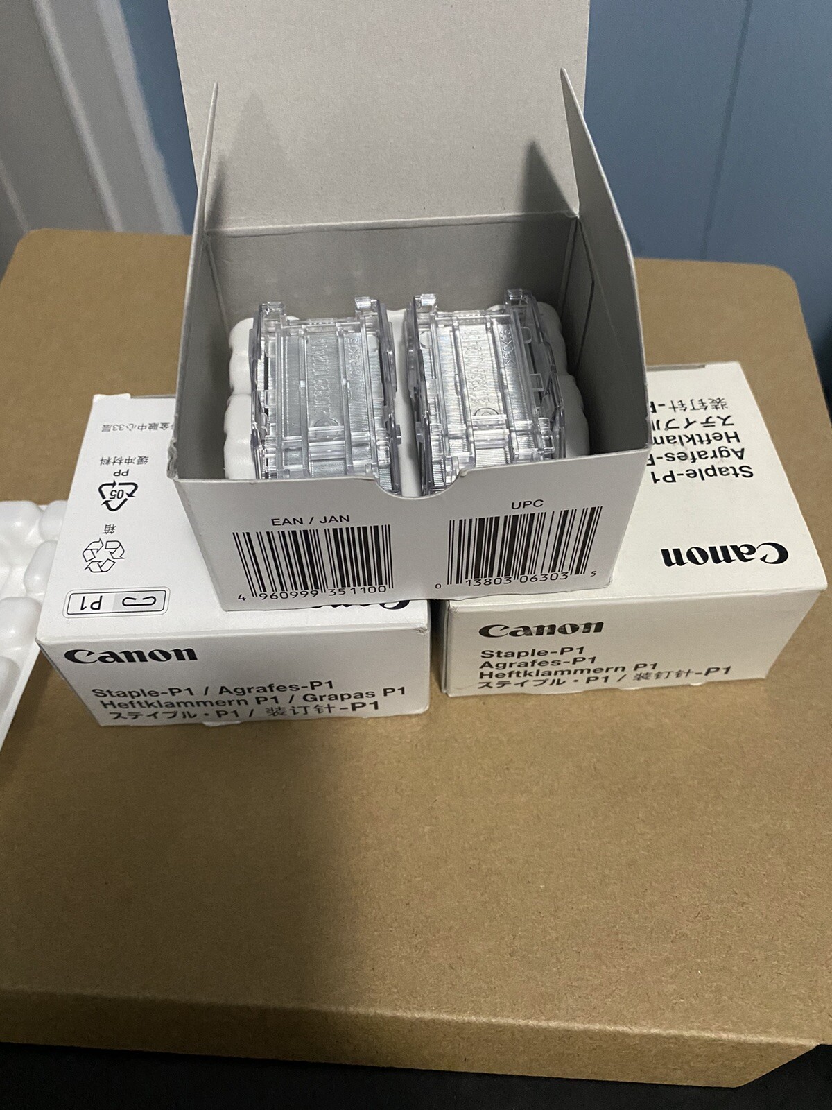 NEW CANON STAPLEP1 CARTRIDGES 1008B001 [AA] 3 Boxes/2 CARTRIDGES 505C