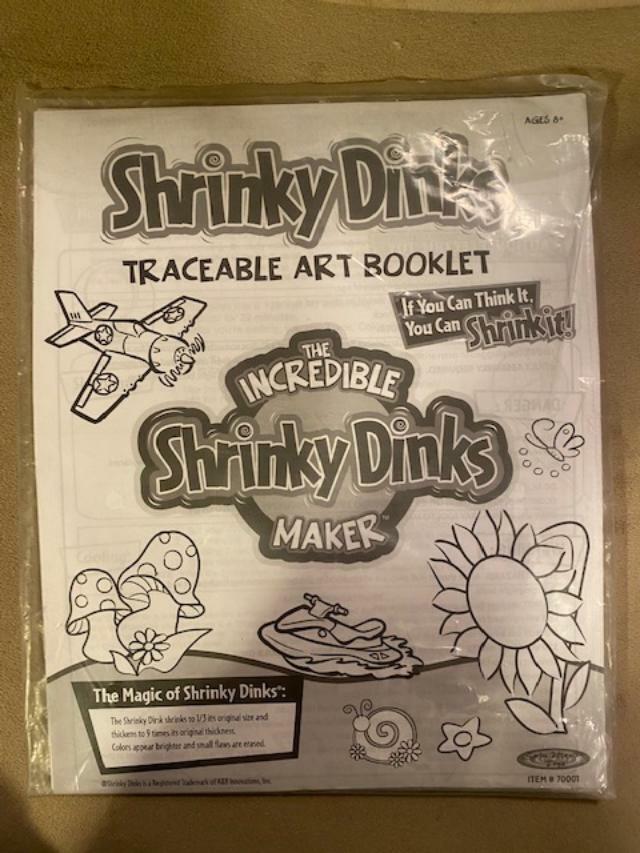 Shrinky Dinks Traceable Art Booklet and Film | eBay shrinky-dinks-traceable-art-booklet-and-film-ebay