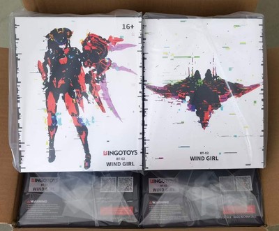 In Stock New BingoToys BT-02 Windgirl IDW Windblade Robot Figure Toy