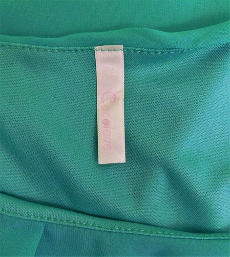 Cocolove Women's Dress, Teal - Picture 4 of 4