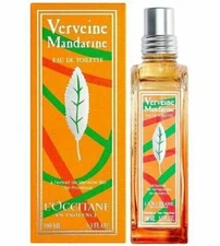 L'Occitane En Provence VERVEINE MANDARINE Eau de Toilette Spray 3.3 oz. NIB