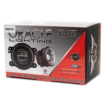 Oracle Lighting 5846-504 Fog Light Assembly For Select 07-24 Jeep Models