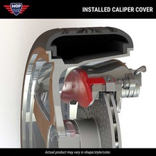 Rear Set Mgp Disc Brake Caliper Cover For Ford Mustang 2005-2014