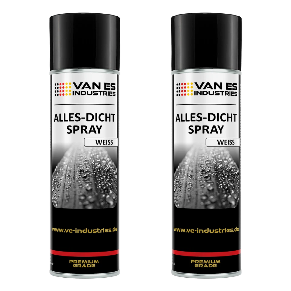 dicht fix Spray WEISS 500ml Dichtungsspray Allesdichter Abdichting