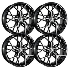 Set-4 Pinnacle P320 20x8.5 5x120 Black Machine 35mm Wheels Rims 20 Inch Set-4 Pinnacle P320 20x8.5 5x120 Black Machine 35mm Wheels Rims 20 Inch
