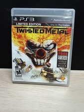 Twisted Metal PS3 Limited Edition Very Clean w/  Original Manual!