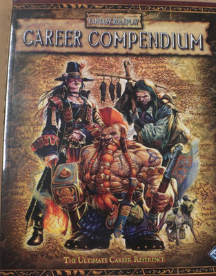 Warhammer Fantasy Roleplay 2ND EDITION Career Compendium SOFT COVER