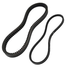 Gas Drive Belt Starter Generator Belts Kit fits EZGO 4 Cycle Gas Golf Cart