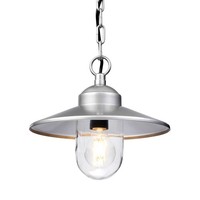 Durchsichtig Silber Lackiert Loft Retro HäNgelampe Pendelleuchte AußEnlampe IP44
