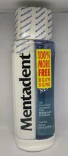 Mentadent Dual Action Mouthwash W/ Baking Soda & Peroxide Fresh Mint Sealed 20oz