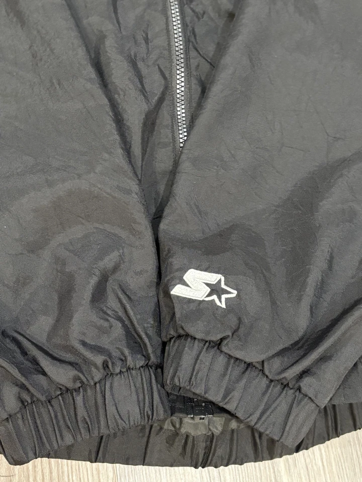 Chaqueta con cremallera completa para hombre Ryan Blaney Starter negra/amarilla Advance Auto Parts Foto 2 de 4