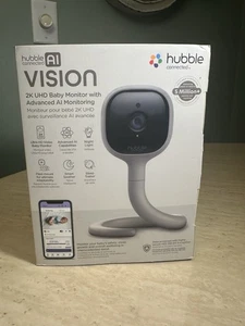 Hubble Connected Ai Vision 2k Uhd Baby Monitor With Advanced Ai Monitoring