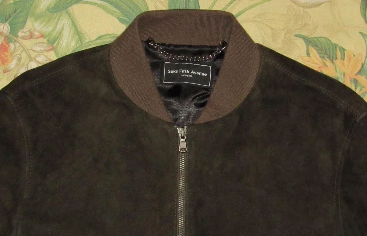 saks fifth avenue leather jacket products for sale | eBay