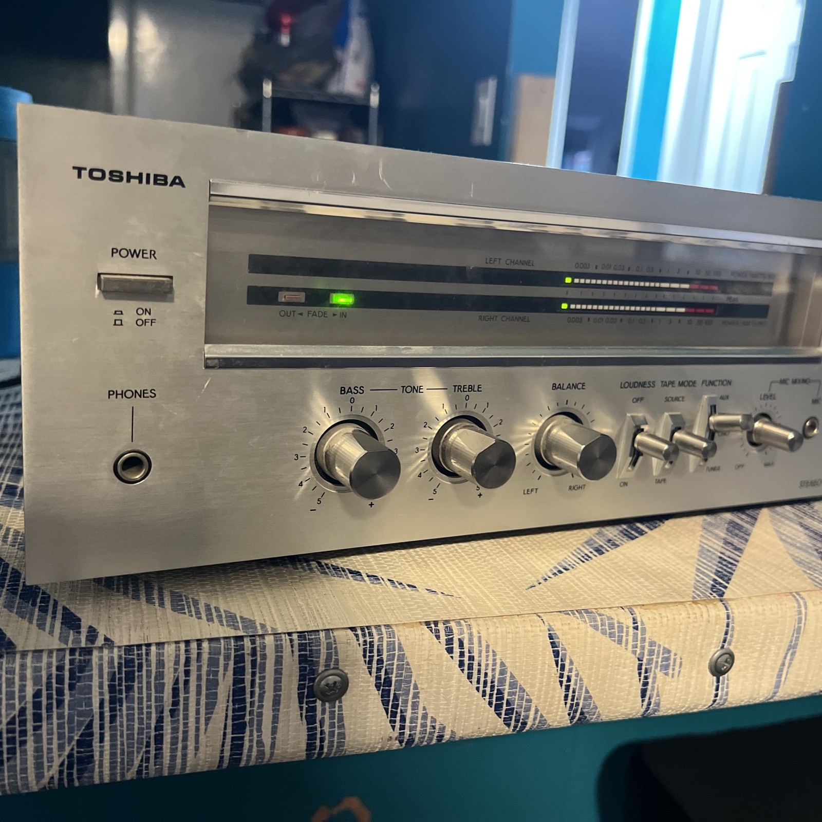 Vintage Toshiba SB-445 Stereo Amplifier Hi-Fi Separates 