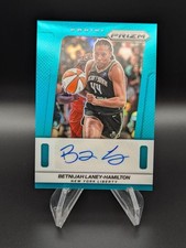 2025 Panini Prizm WNBA Betnijah Laney-Hamilton Throwback Teal Auto /35