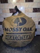 Mossy Oak Heat A Seat Cushion Hunting Fishing Sports ThermaSeat Camping Boating