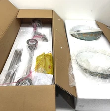 Golden Lighting Kinsley 3Light Aged Galvanized Steel Antique Teal Linear Light