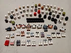 LEGO LOT STAR WARS TROOPER MINIFIGURE MIXED PARTS HEAD GEAR HELMETS TORSOS LEGS