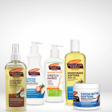 Palmer’s Body Care Set 5– Coconut & Cocoa Oils, Skin Therapy & Stretch Mark Care