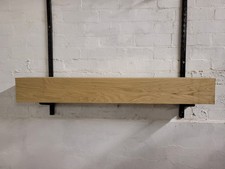 Solid Oak Beam Fireplace Mantel Shelving Planed 140x140x1098mm  (130)