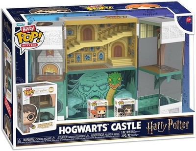 Funko Pop Bitty Box: Harry Potter Hogwarts Castle W/ Harry Potter & Ron Weasley