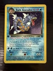 Dark Gyarados Holo Rare Card 8/82 1st Edition LP