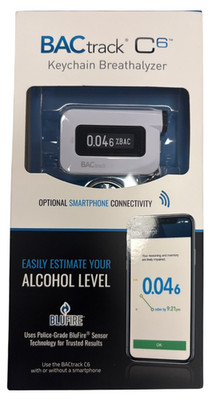 BACtrack C6 Keychain Breathalyzer  Professional  Bluetooth SEALED  NEW