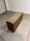Storage Entryway Bench Mudroom Bench Foot of Bed Bench with Cushion — photo 4