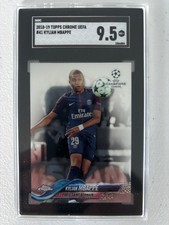 2017-18 Topps Chrome UCL Kylian Mbappé #41 for sale | eBay