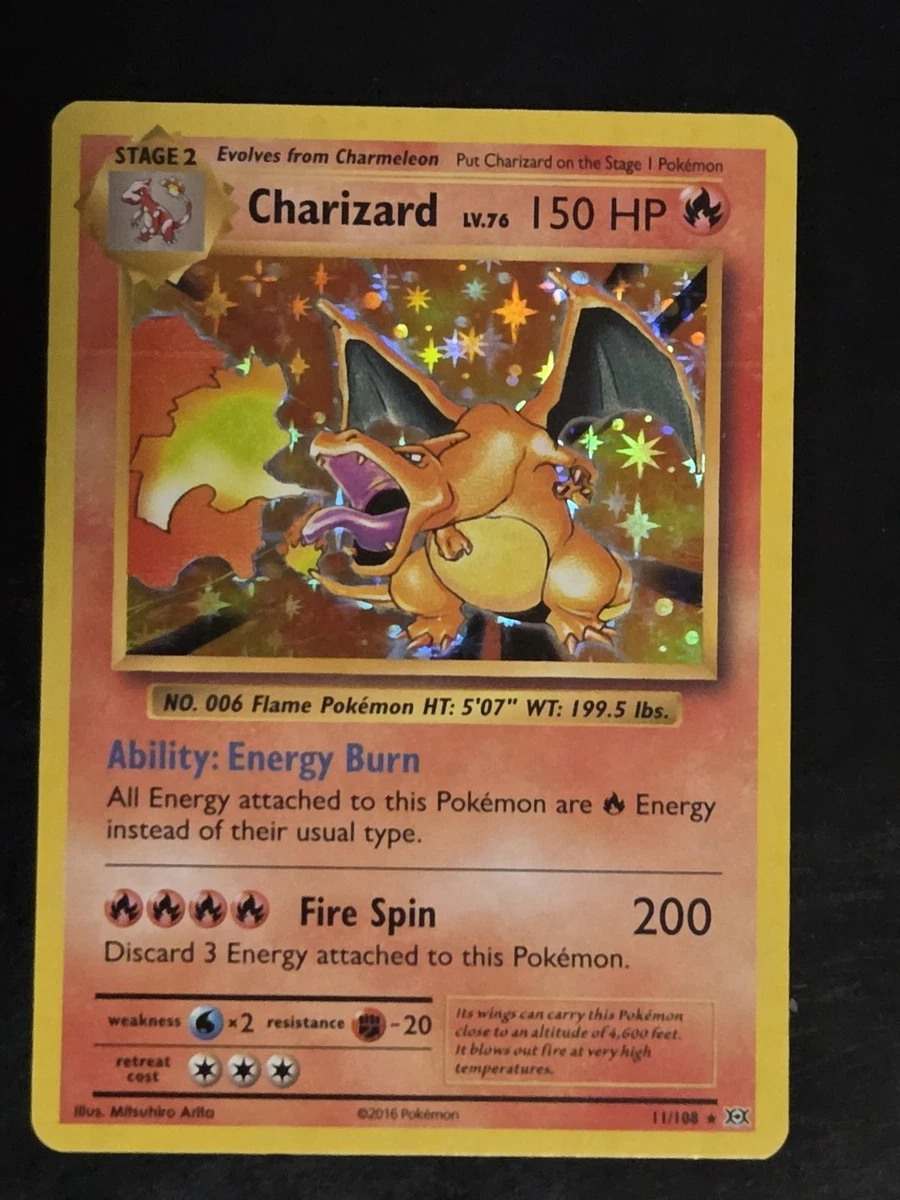 Preços baixos em Charizard Pokémon TCG Holo Raro XY Colecionável