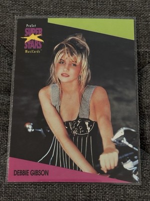 1991 Pro Set SuperStars MusiCards #45 Debbie  Deborah    Gibson Electric Youth