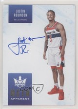 2019-20 Panini Court Kings Heir Apparent 34/99 Justin Robinson #HA-JRO Auto 0gl5