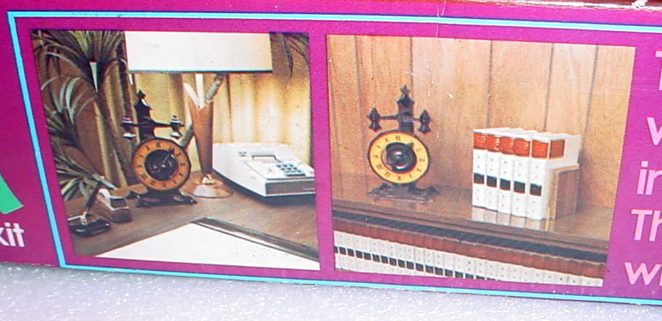 Zak Clock 1973 Lindberg Mantel Clock Model circa 1540 ! Kit # 341 Plastic Spring ...