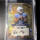 2023 Drake Maye Wildcard Gold 1/1 Rookie Auto