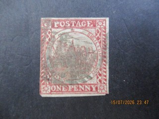 NSW Stamps: 1850 Sydney View Used Great Item Must Have (T6206)