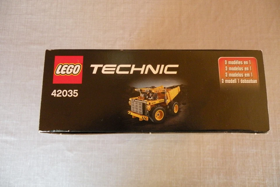 LEGO Technic 42035 : Le camion de la mine-le bulldozer sur pneu neuve et scellée - Photo 4/4