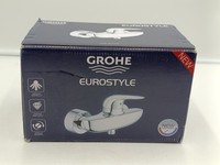 Grohe Eurostyle Einhand-Brausebatterie 23722003 Wandmontage Chrom Neu Ovp