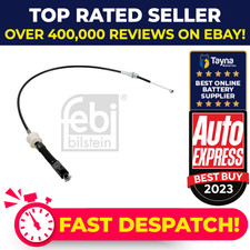 Gear Change Cable fits FIAT 500L 1.4 2012 on 6-Speed Manual Transmission Febi