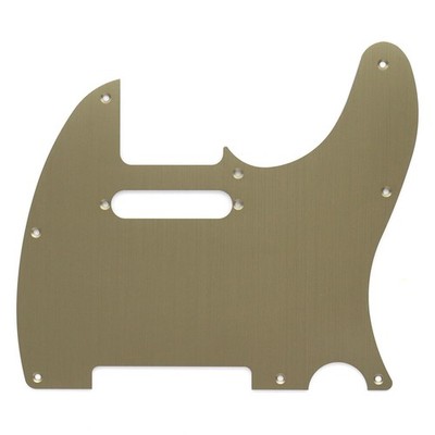 Metal Bronze 8 Holes TL Electric Guitar Pickguard for FD TL Telecaster Guitar