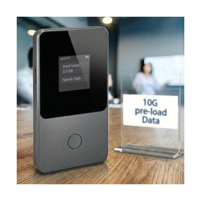 Global Pocket WiFi Hotspot - No SIM, Works in 200+ Countries, 10GB Preloaded,...