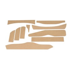 Woodcraft Woodworking Project Templates to Build Adirondack Chair