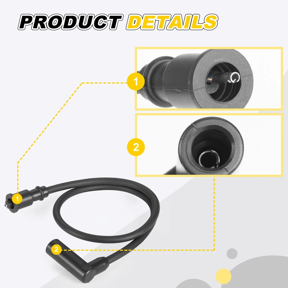 Tapa de cable de bobina de encendido y bujía para UTV MTD (Cub Cadet) Challenger 500 Foto 4 de 4
