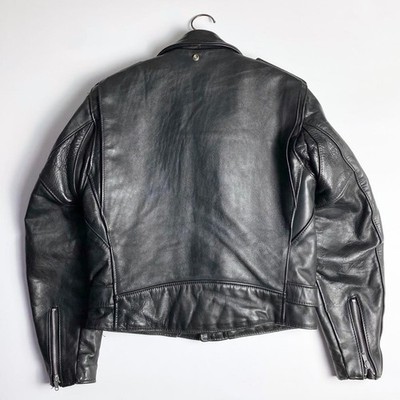 Schott Perfecto Double Riders Leather Jacket USA Made Size 40 L